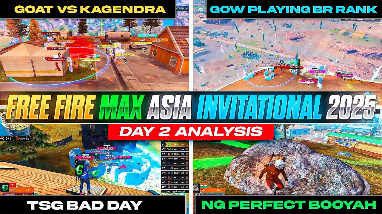 JioW's Free Fire Dominance: Asia Invitational 2025 Day 2 Analysis