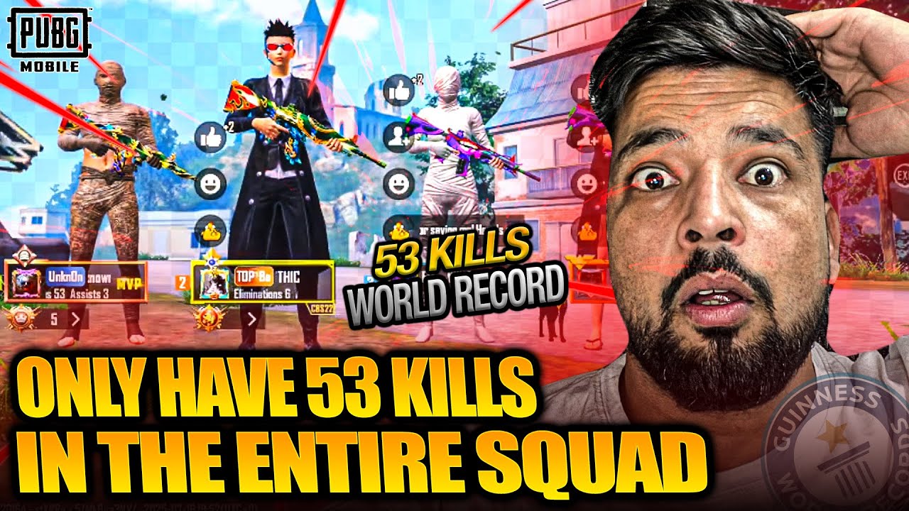 PUBG Mobile Solo Kill Record: 53 Kills Verified?