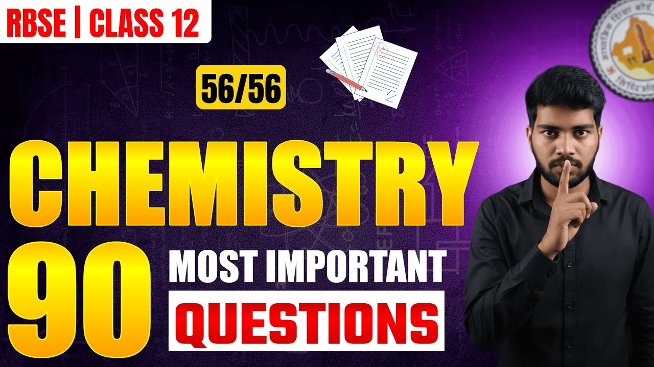 Top 35+ Marks Chemistry Board Questions 2026 | Chapter-Wise Guide
