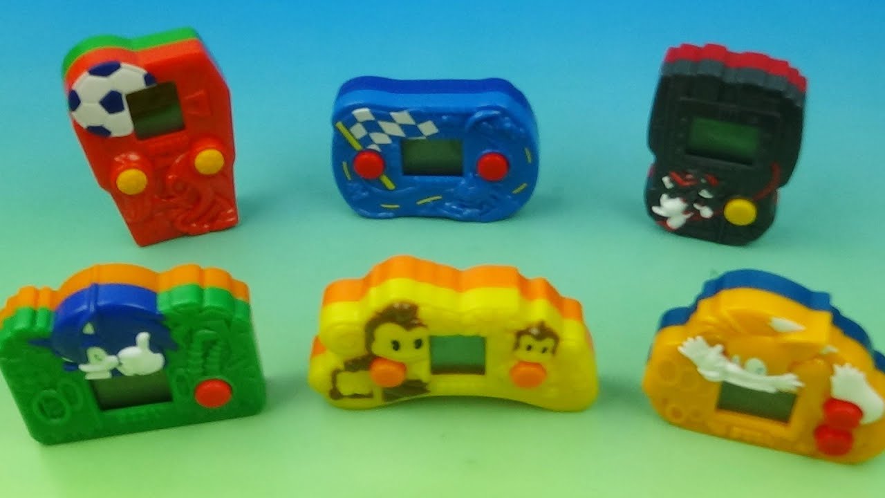 McDonald's Sonic Handheld Games: 2003 Collector's Guide & Review