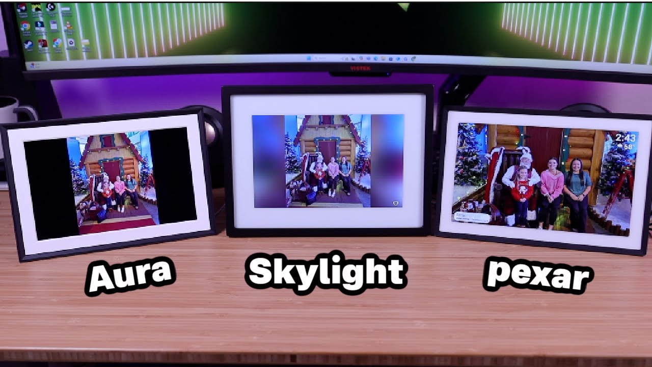 Top Digital Photo Frames Compared: Pixar vs Aura vs Skylight