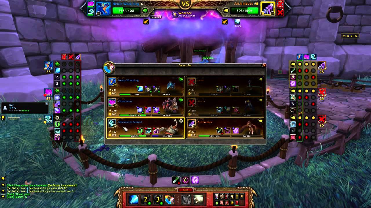 Fastest Way to Level Battle Pets to 25 in WoW