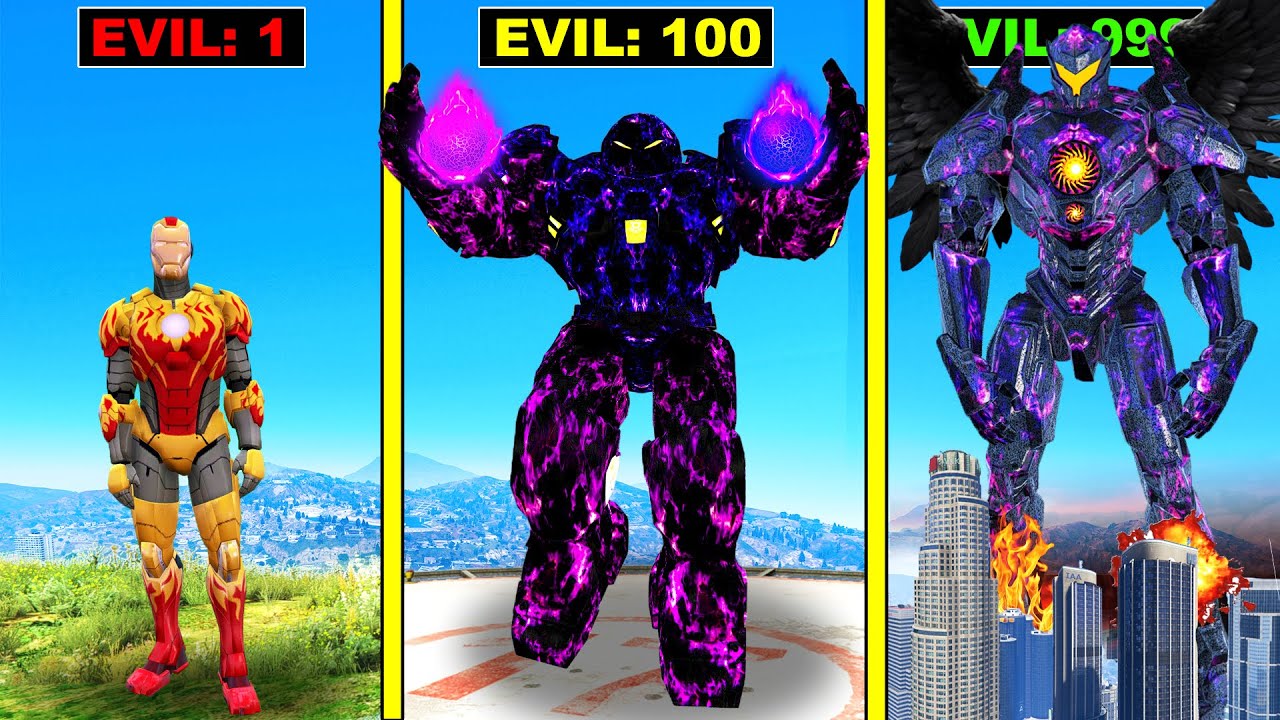 Iron Man's Dark Energy Suit Upgrade: Defeating Galactus