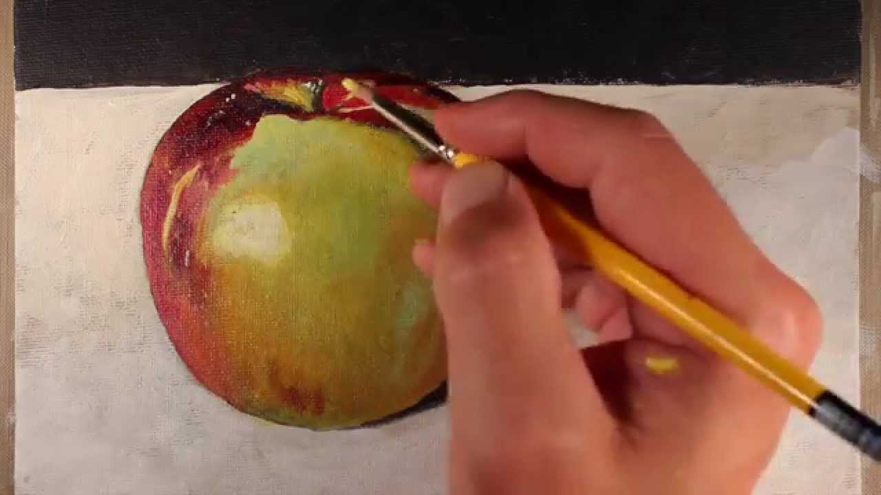 Realistic Acrylic Apple Painting: Step-by-Step Guide