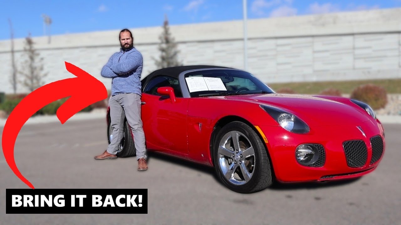 Pontiac Solstice: Why This Classic Embodies Lost GM Quality