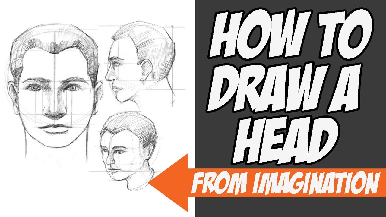Master Head Drawing from Imagination with Loomis Method