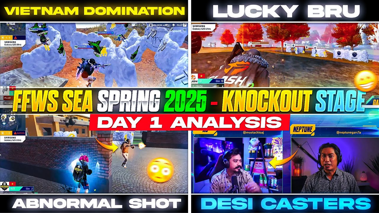 Free Fire SEA 2025 Day 1: Vietnam Dominance & Key Moments