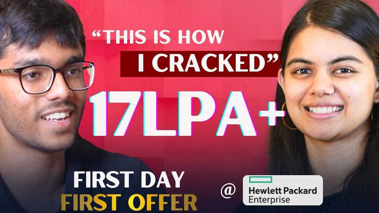 Project-First Placement Prep: How DSA + Real Builds Landed HP Offer