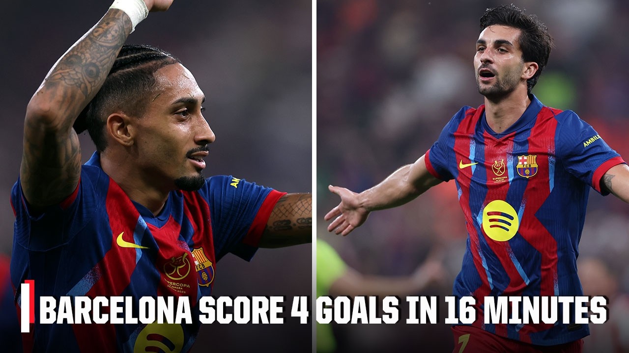 Barcelona's 4-Goal Blitz vs Athletic Club: Super Cup Semifinal Breakdown