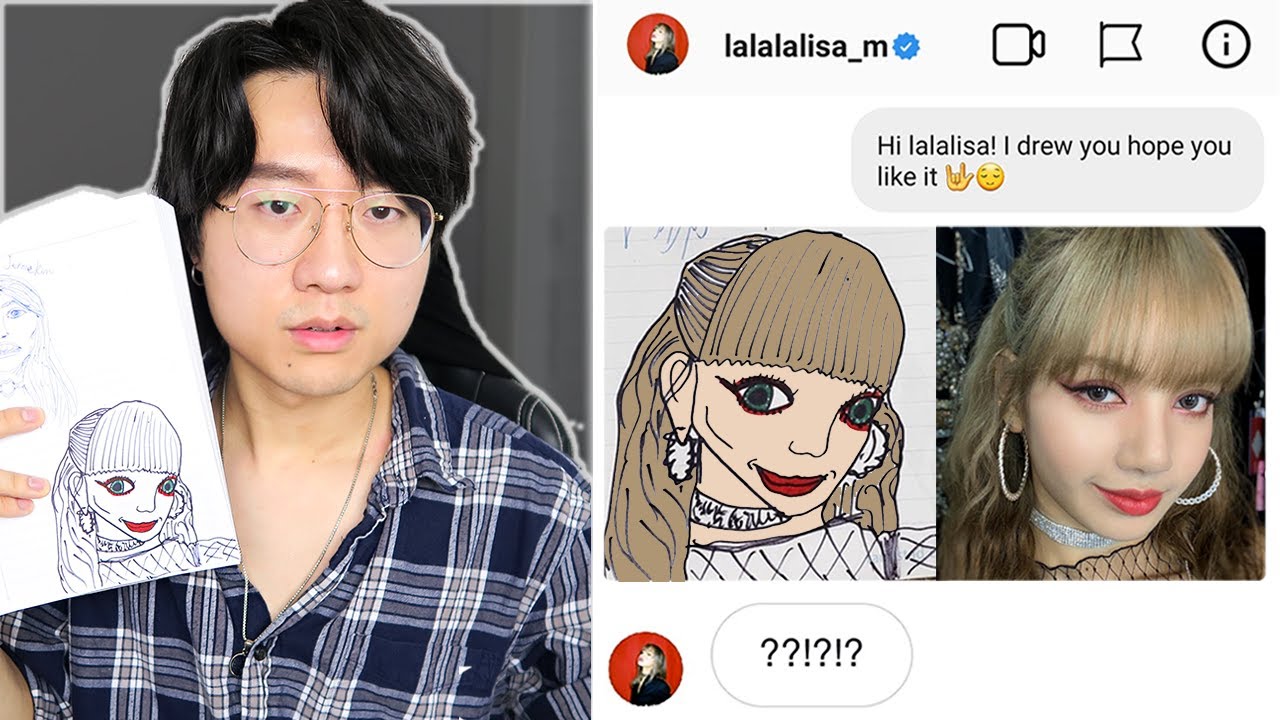 Hilarious K-Pop Fan Art Experiment: Will Idols Respond?