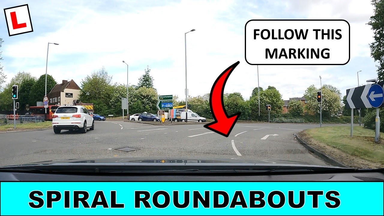 How to Navigate Spiral Mark Roundabouts: Expert Driving Guide