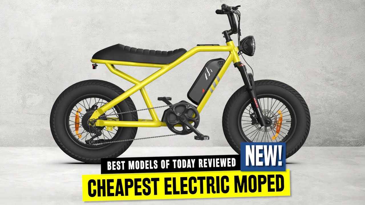 Top 5 Affordable Moped E-Bikes: 2024 Value Picks