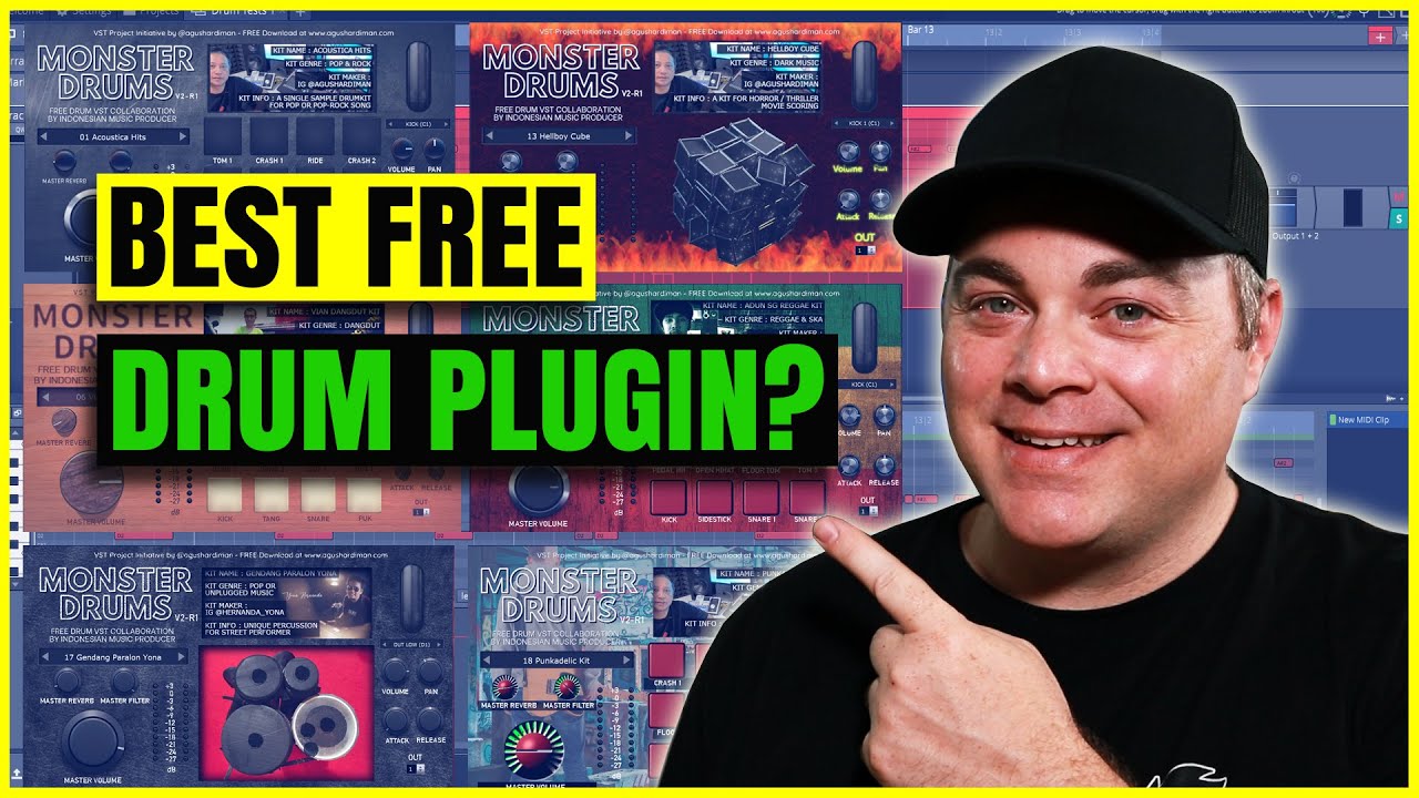 Monster Drums Free VST Review: Best Drum Plugin?