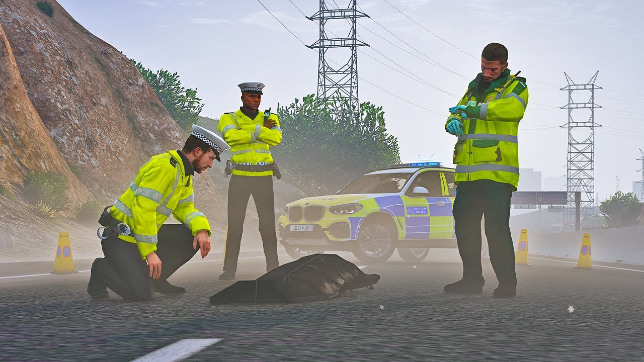 GTA V Police Roleplay: Accident to Murder Investigation