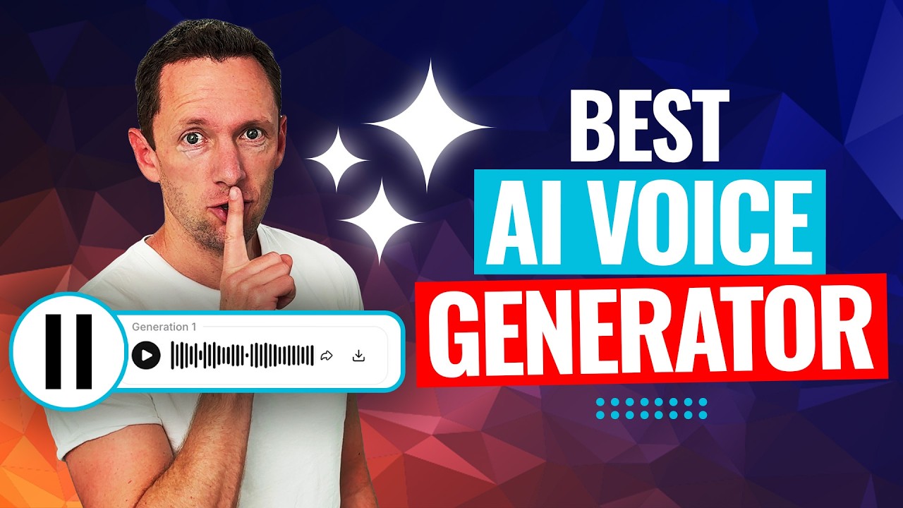 Best AI Voice Generator for Realistic Clones & Content Creation