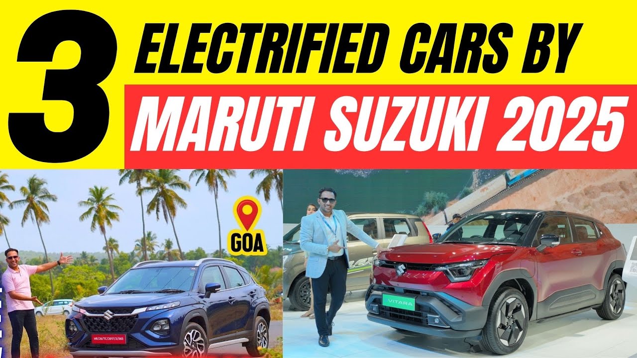 Maruti's 2025 Electric SUVs: Launch Plans & Models