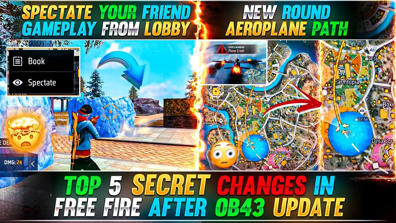 Free Fire OB43 Secret Updates You Missed Revealed