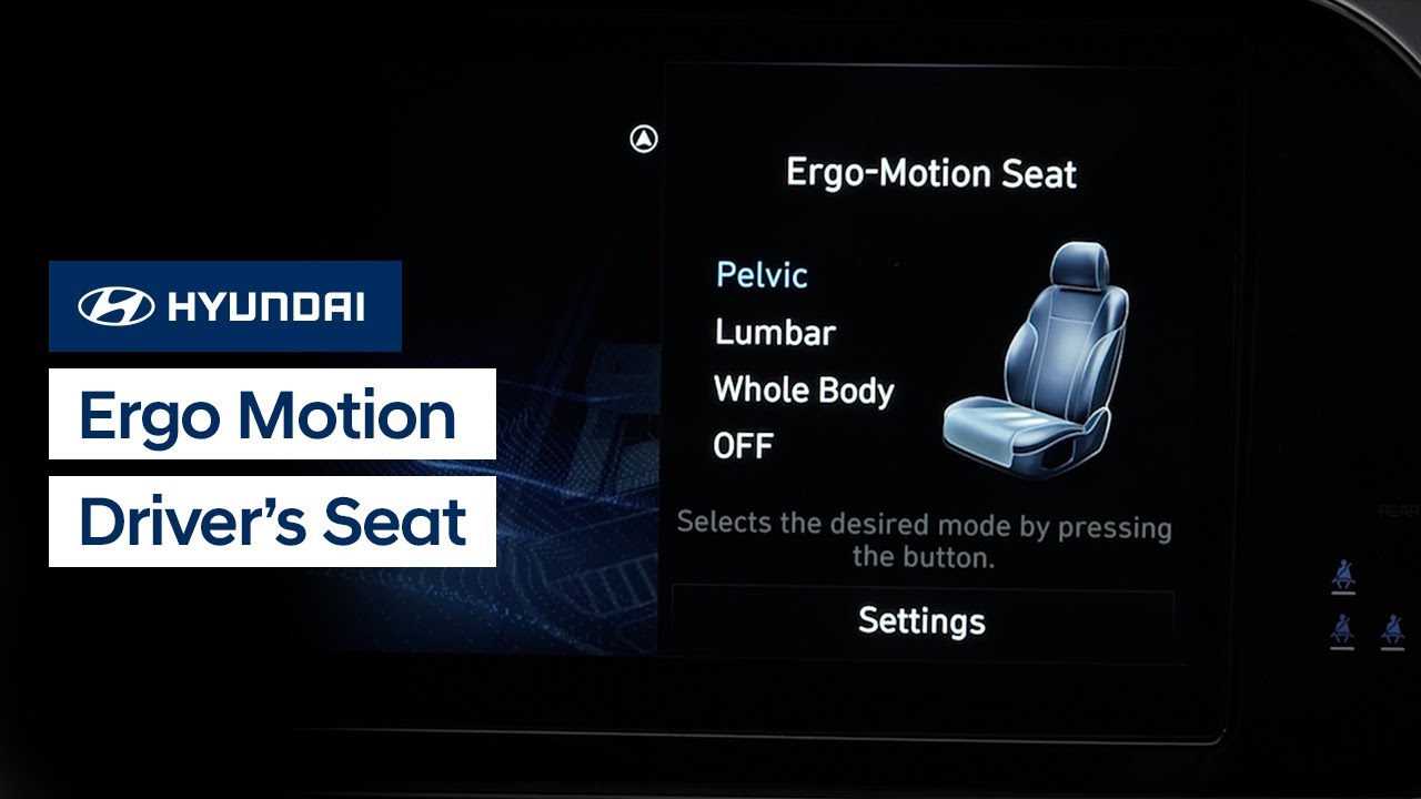 Master Your Hyundai's Ergo Motion Seat: Settings & Tips
