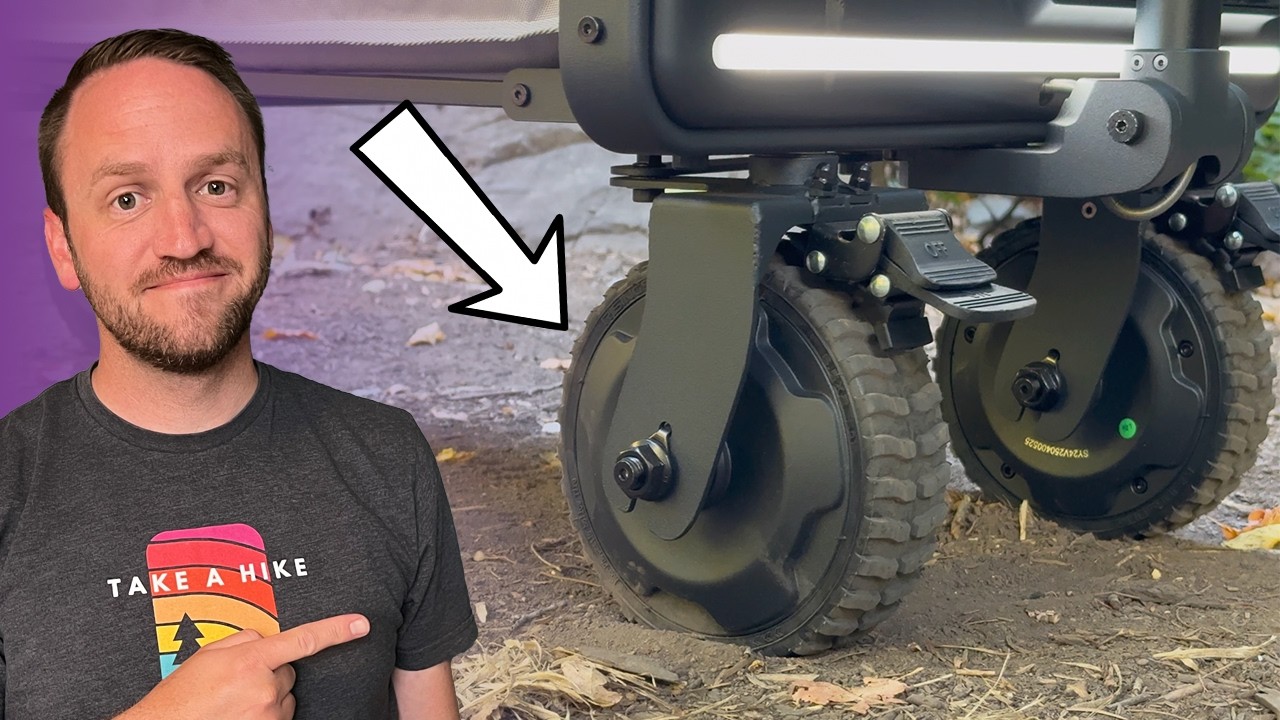 Why This Electric Wagon Revolutionizes Camping Gear Transport