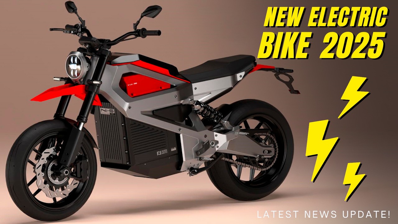 2025 Electric Motorcycles: 8 New Models Revealed