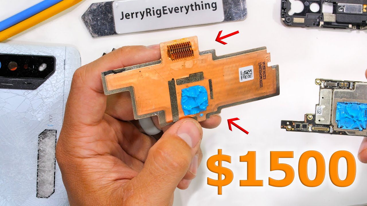 ASUS ROG Phone 7 Ultimate Teardown: Cooling Secrets Revealed