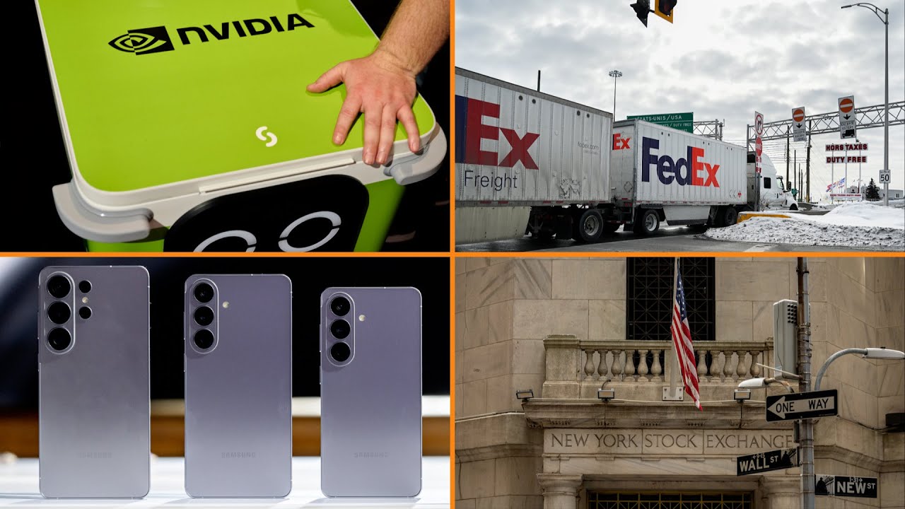 Nvidia Slump Explained, FedEx Tariff Plan & Samsung S26 AI Focus