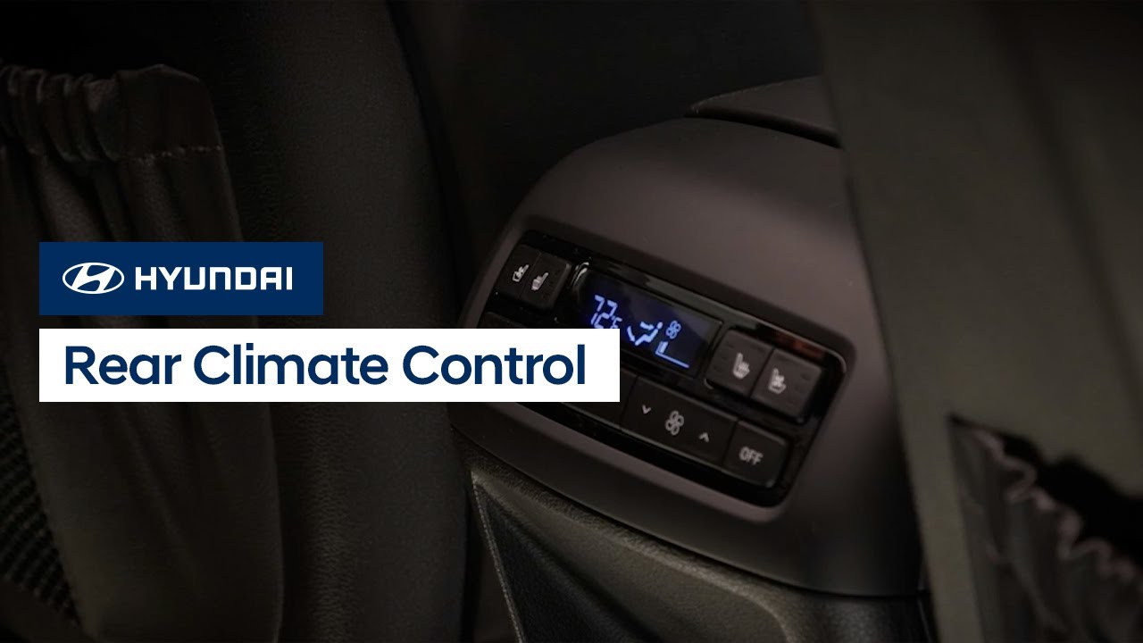 Master Your Hyundai's Rear Climate Control in 5 Minutes