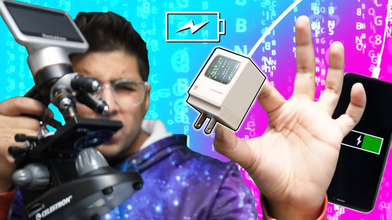 Retro 67W Charger Review: Matrix-Style Display & Fast Charging