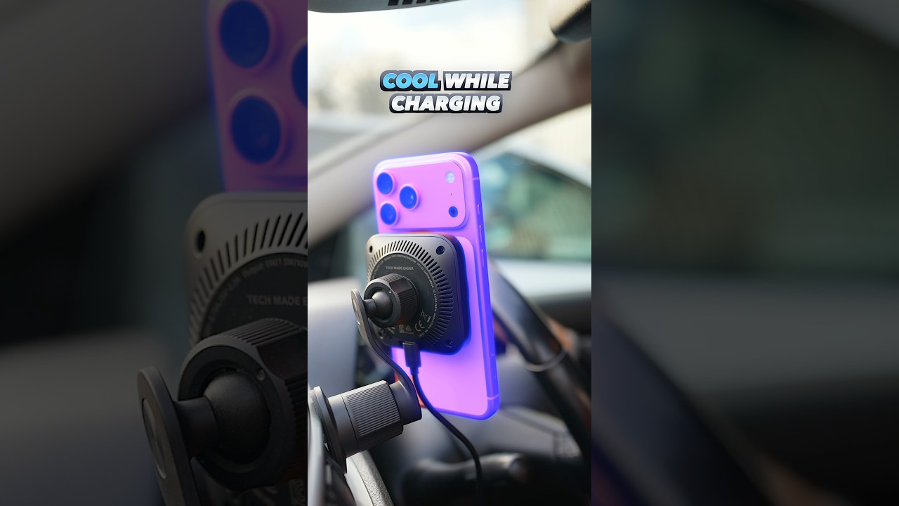 Fastest iPhone 17 Car Charger with Cryo Cooling Tech