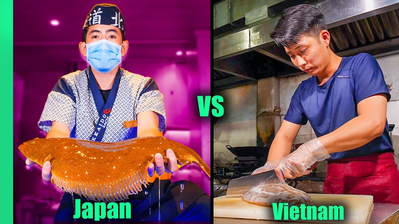 Japanese vs Vietnamese Flatfish: Techniques & Tastes Compared