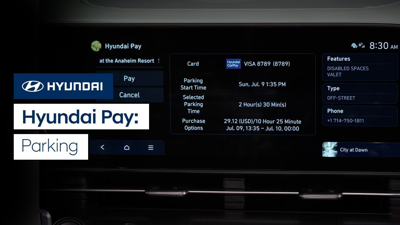 Reserve Parking with Hyundai Pay: In-Car Guide & Tips