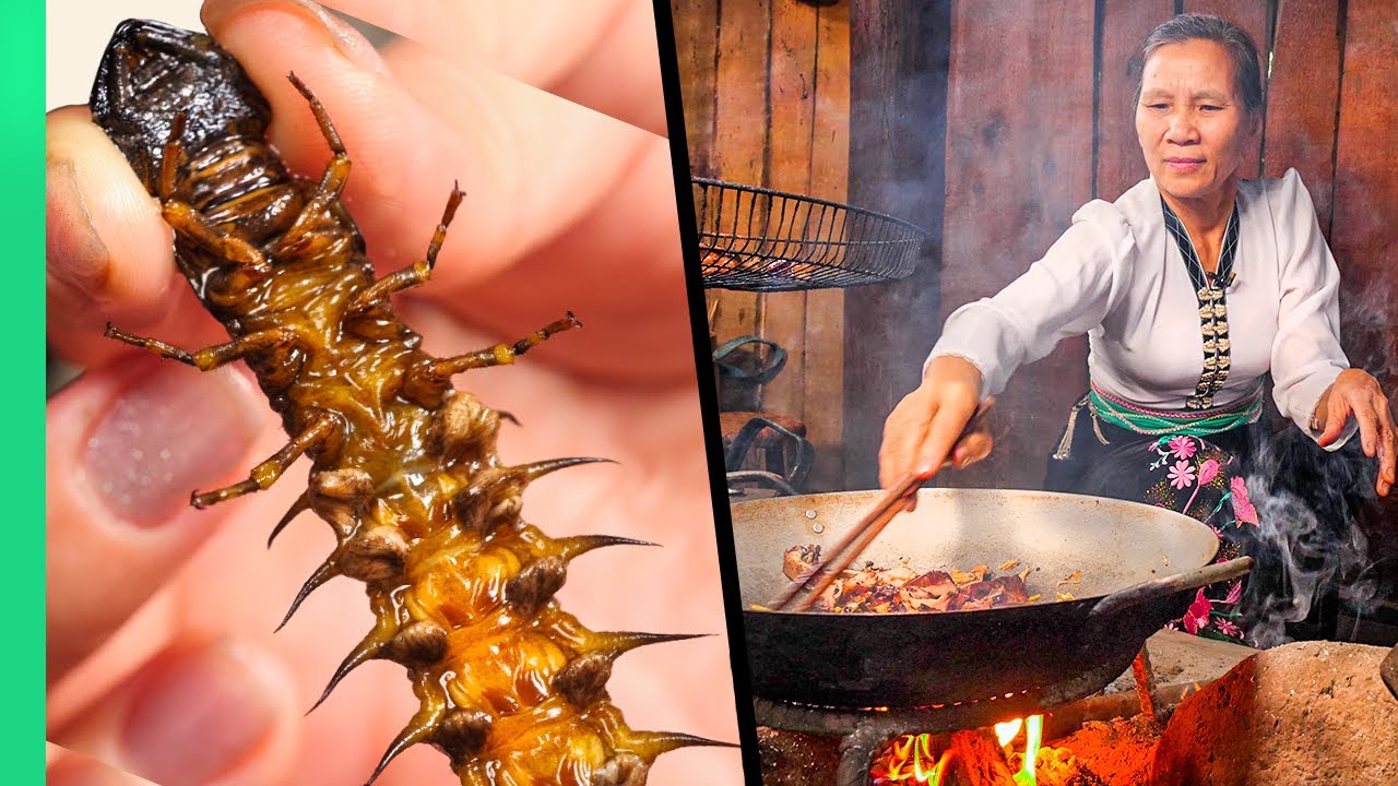 White Thai Vietnam Extreme Foods: Smoked Buffalo to Centipedes