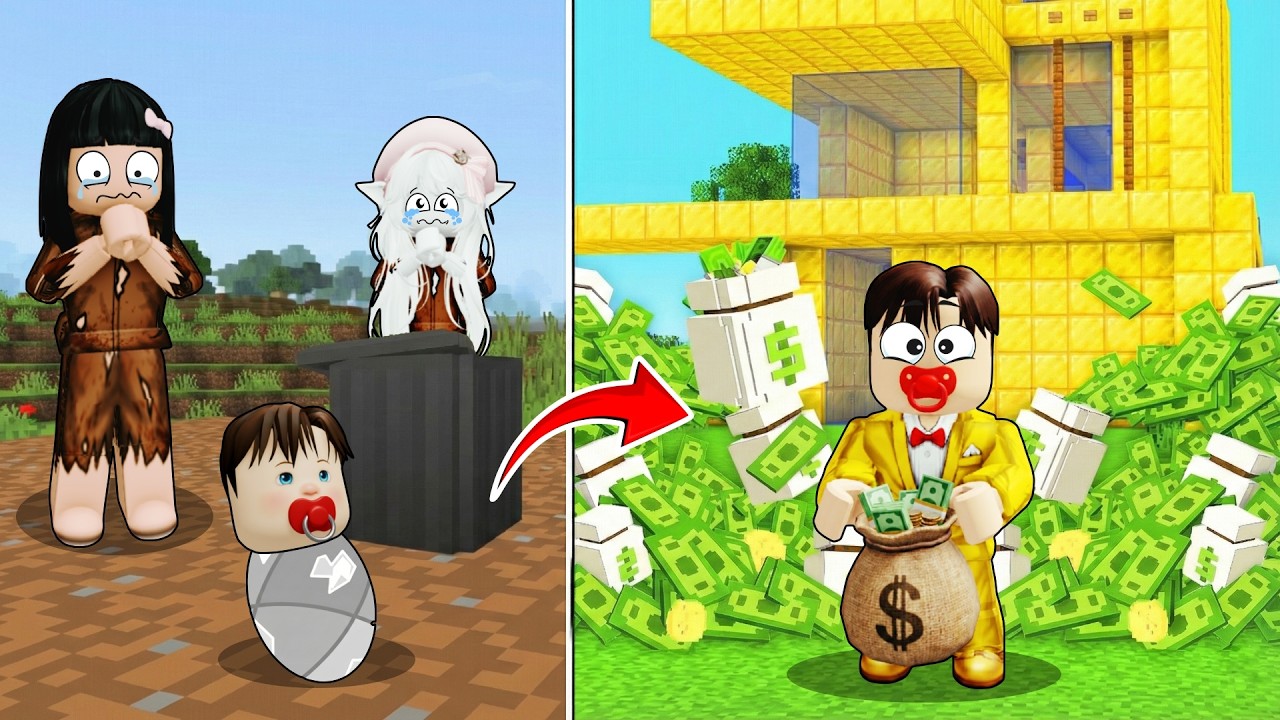 From Roblox Poverty to Wealth: A Baby's Journey & Life Lessons