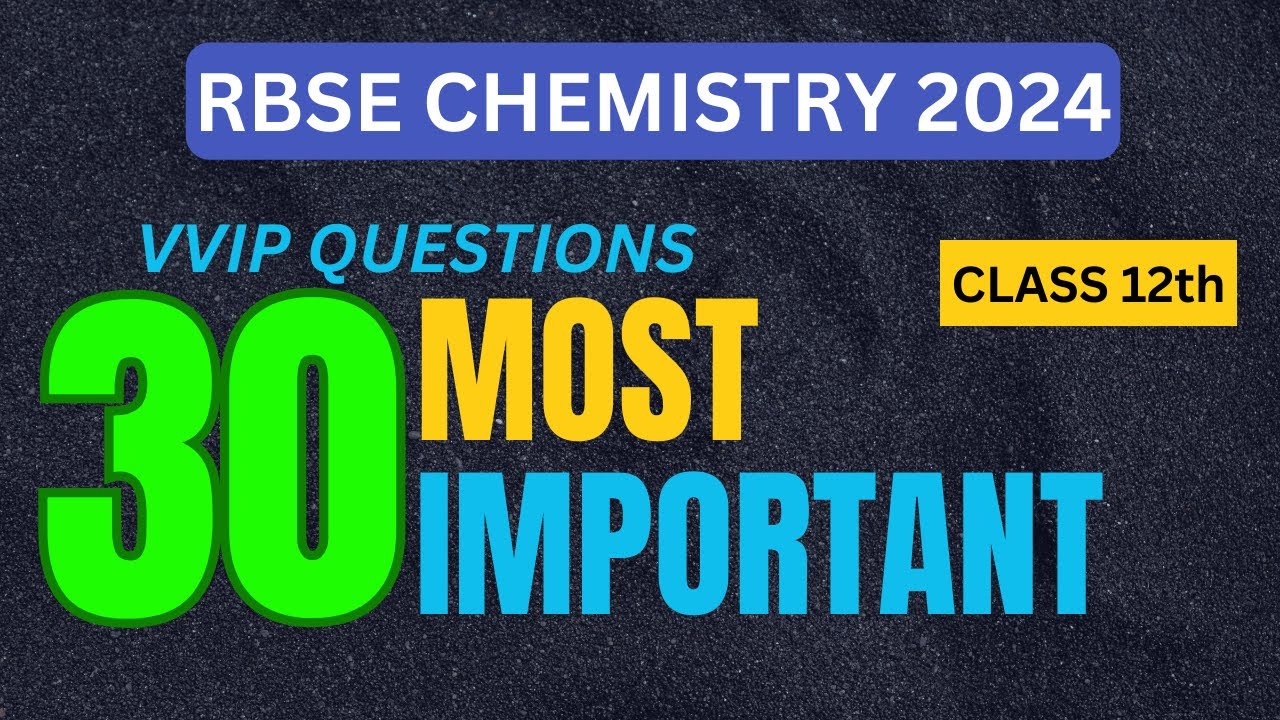 Top 15 Must-Review Chemistry Topics for Last-Minute Exam Prep