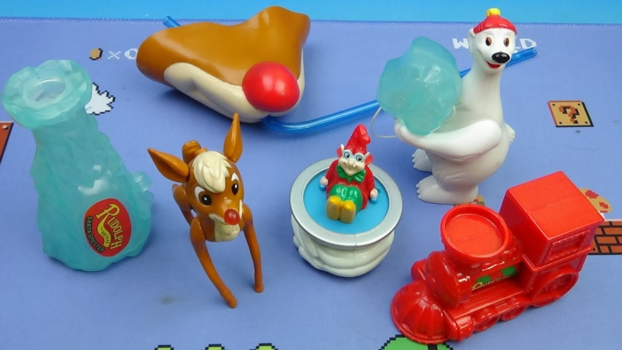 Wendy's 1998 Rudolph Toys: Rare Collectible Review & Value Guide