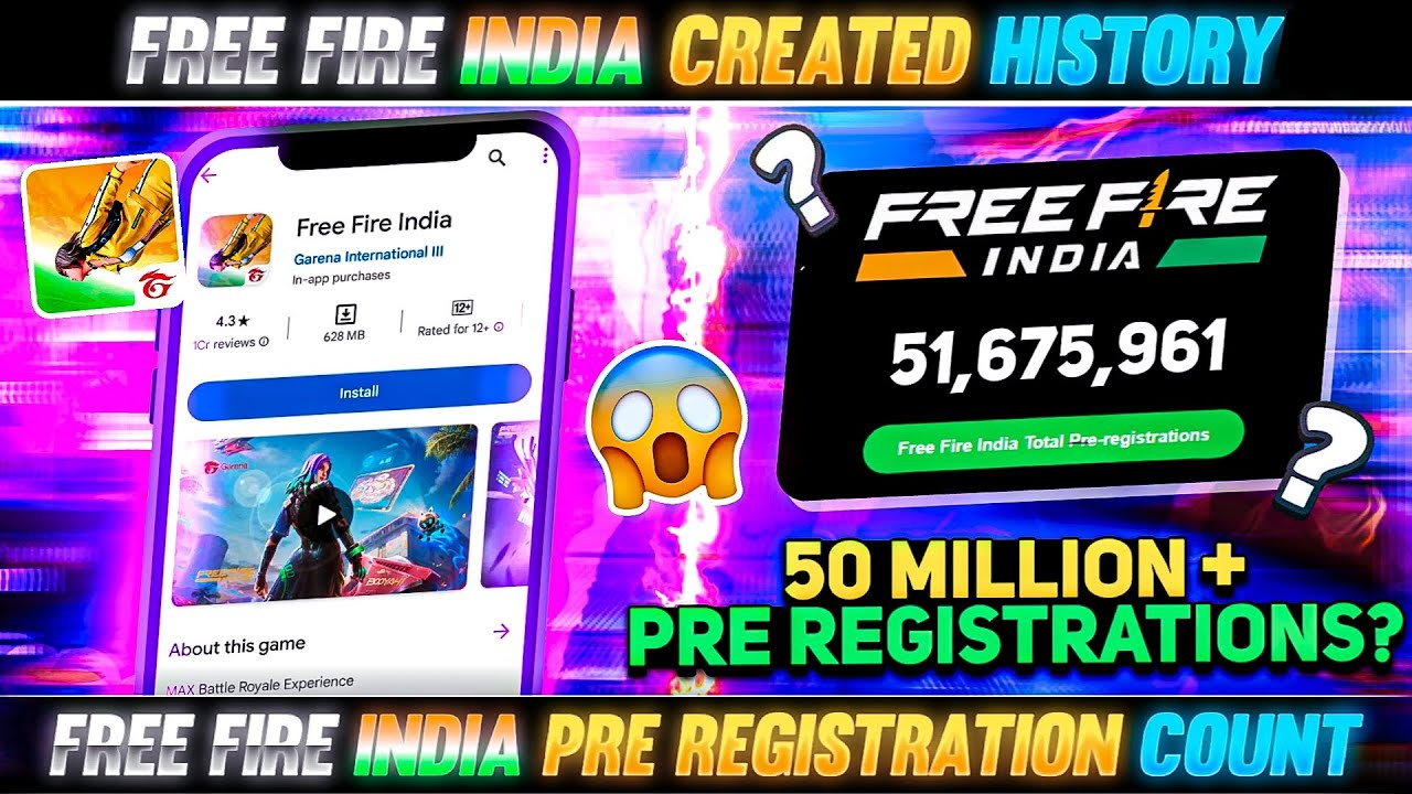 Free Fire India Preregistration Numbers: Fact vs Speculation