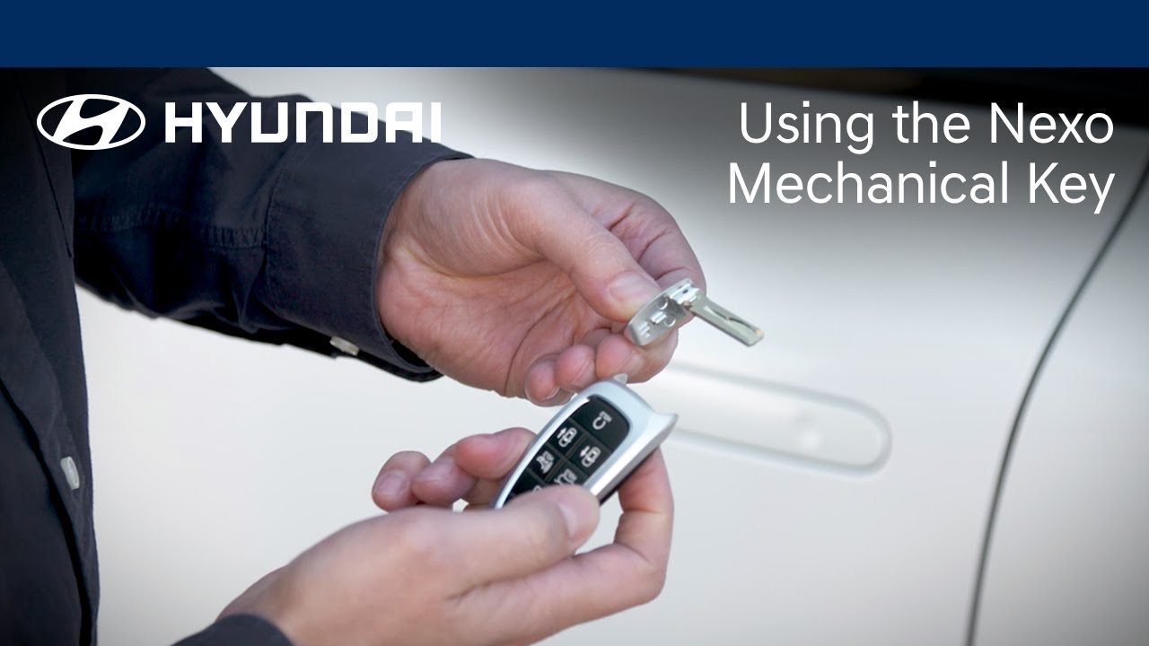 title：How to Use Hyundai NEXO Mechanical Key: Lock & Unlock Guide