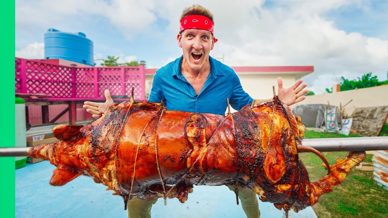 Authentic Puerto Rican Lechon: Countryside Cooking Secrets