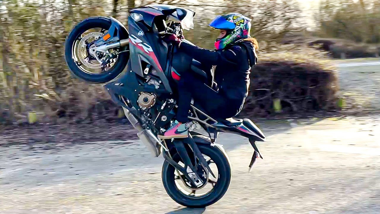 BMW S1000RR Real-World Test: When Storms Spark Wheelie Adventures