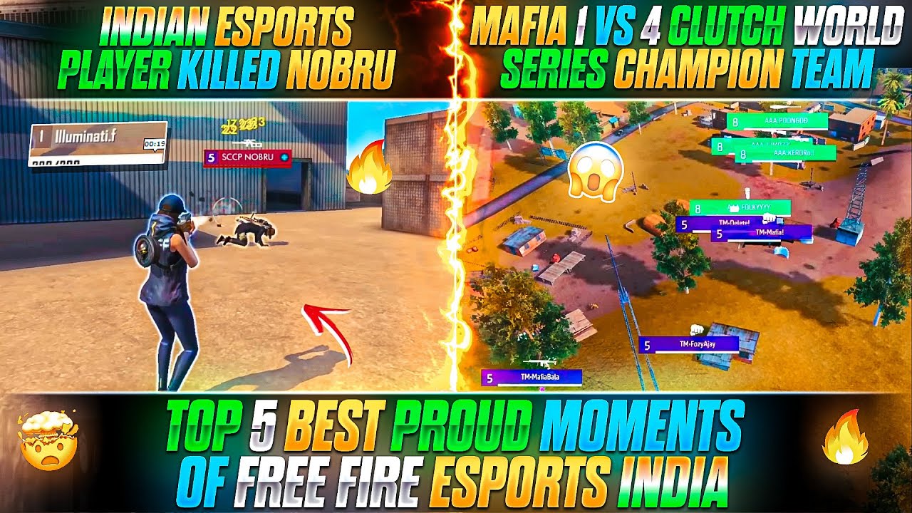 Top 5 Indian Free Fire Esports Moments That Made History