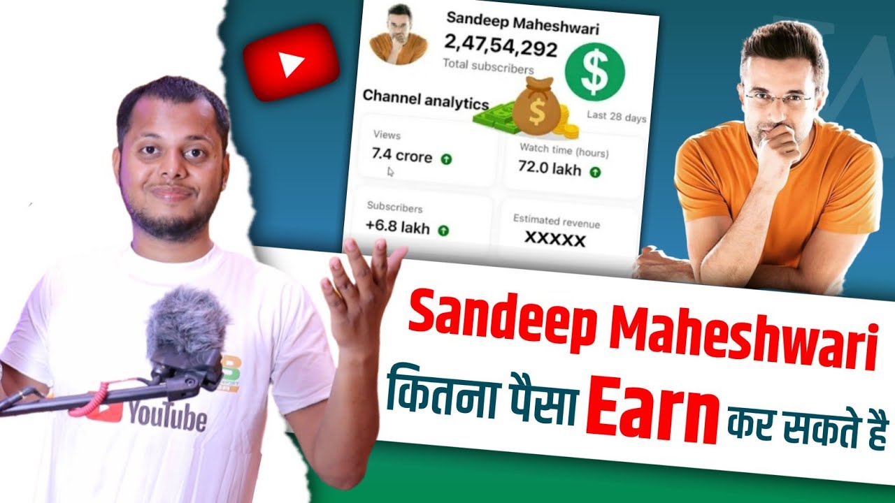 Sandeep Maheshwari YouTube Earnings: How Much Could He Make?