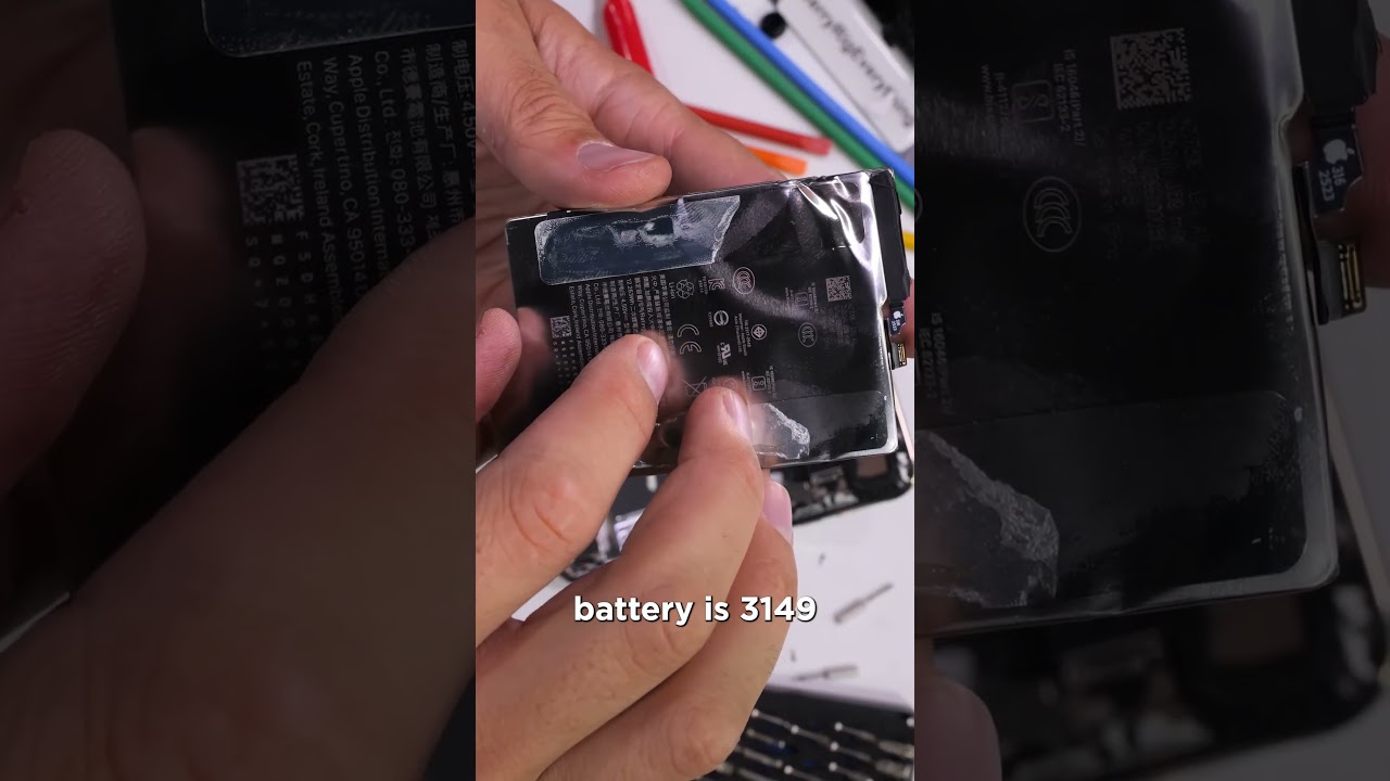 iPhone Air Battery Removal Guide & Component Insights