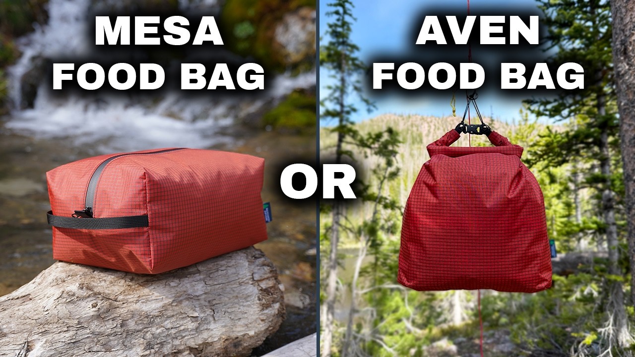 Mesa vs Aven: Choosing Your Backpacking Food Bag