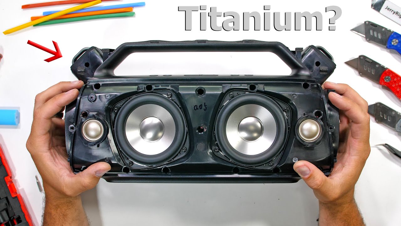 Inside Soundcore Motion Boom Plus: Titanium & Silk Speaker Teardown