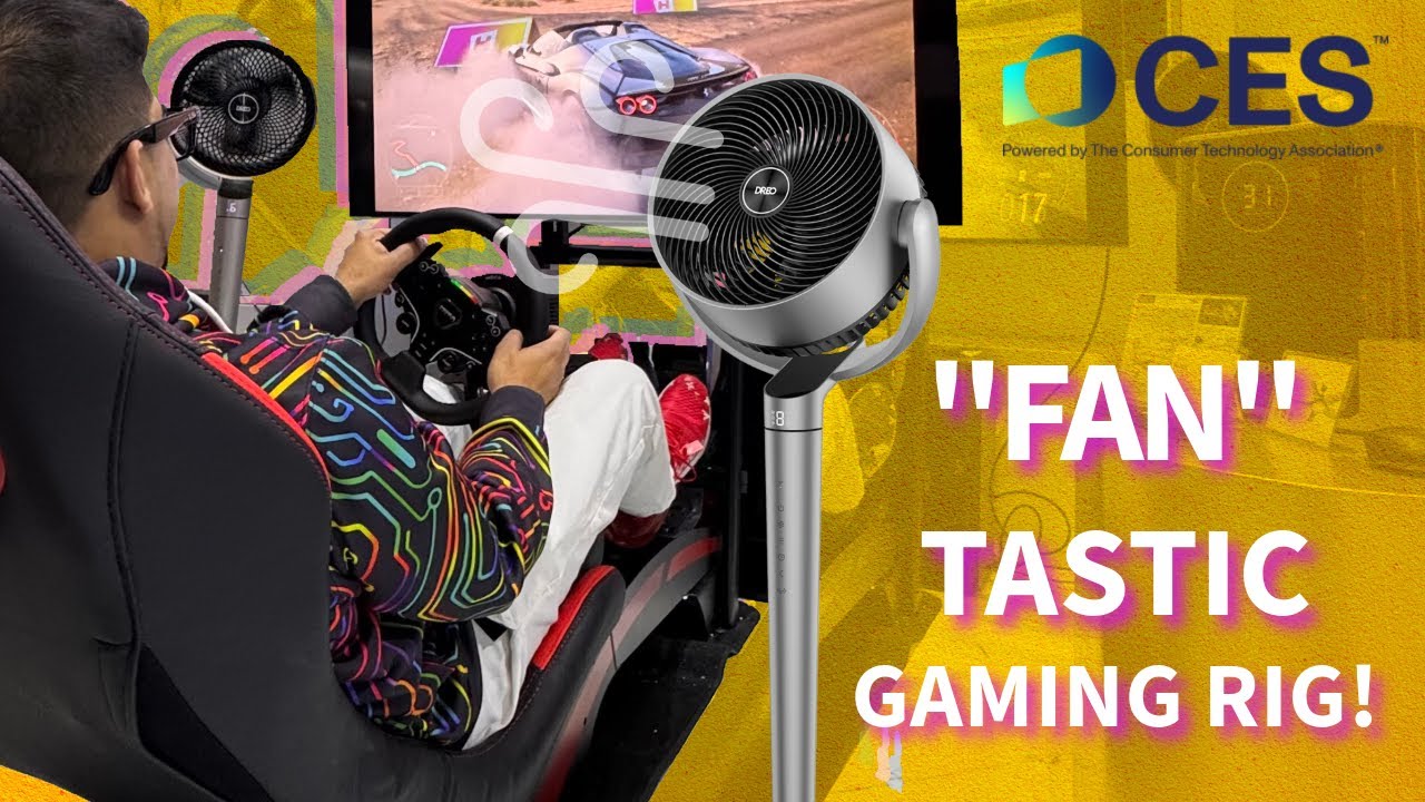 DREO's CES 2024 Fans: Smart Cooling, Heating & Gaming Innovation