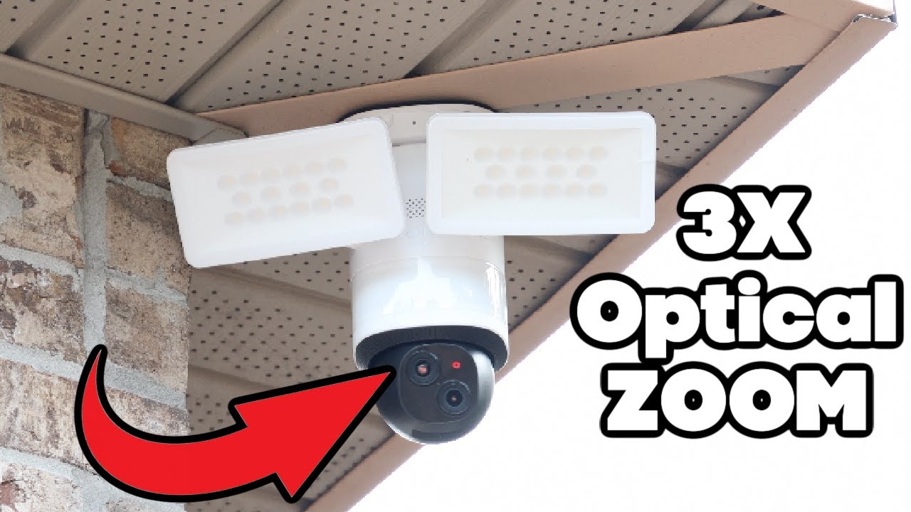 YI Floodlight Cam E340 Review: Dual-Lens Security with 3x Zoom