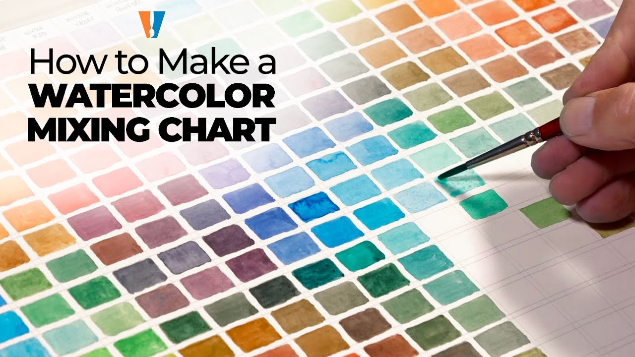 Create a Watercolor Mixing Chart: Step-by-Step Guide