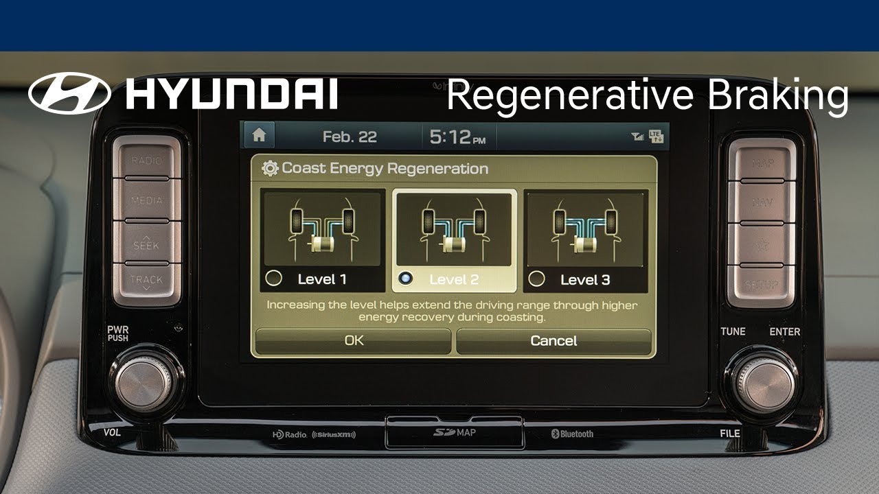 title：Kona Electric Regenerative Braking: How to Use & Adjust Levels