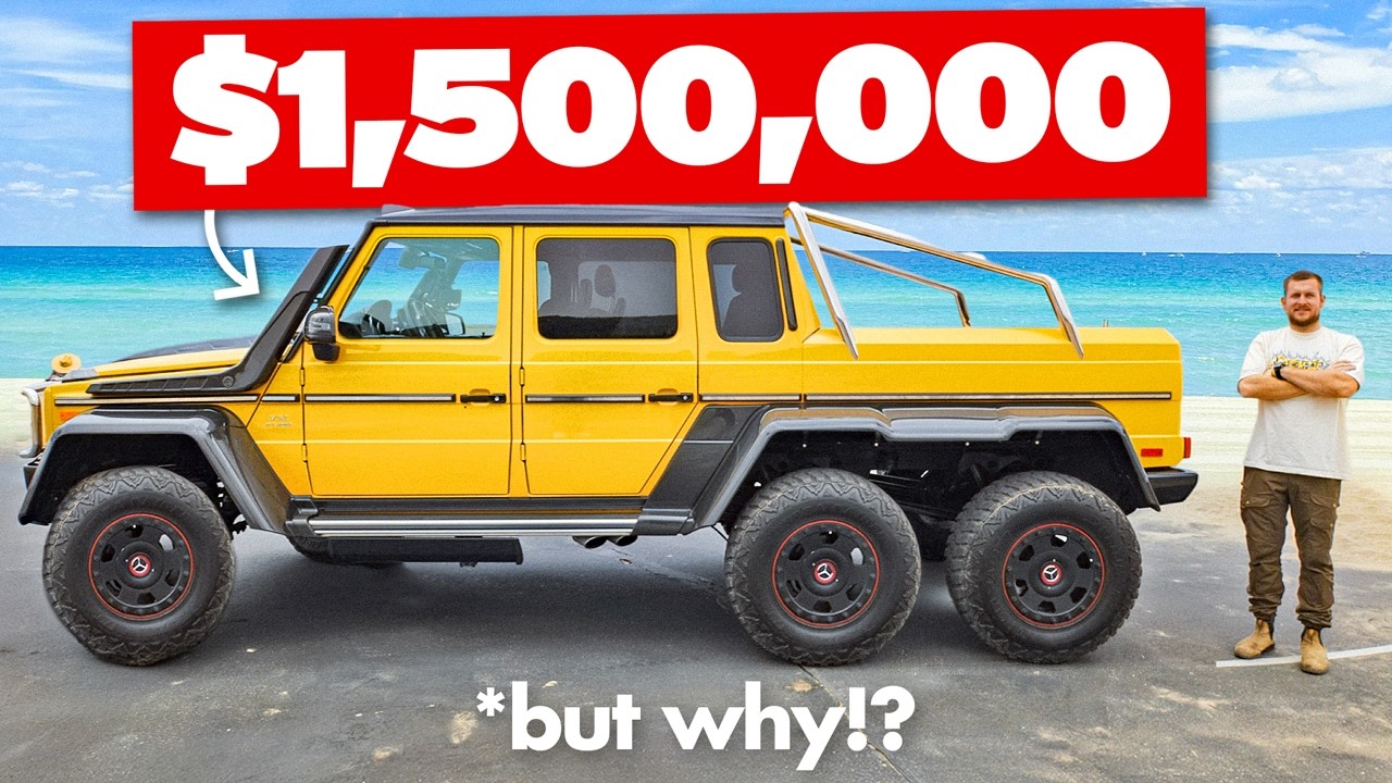 Mercedes-AMG 6x6: Military Tech to Million-Dollar Marvel