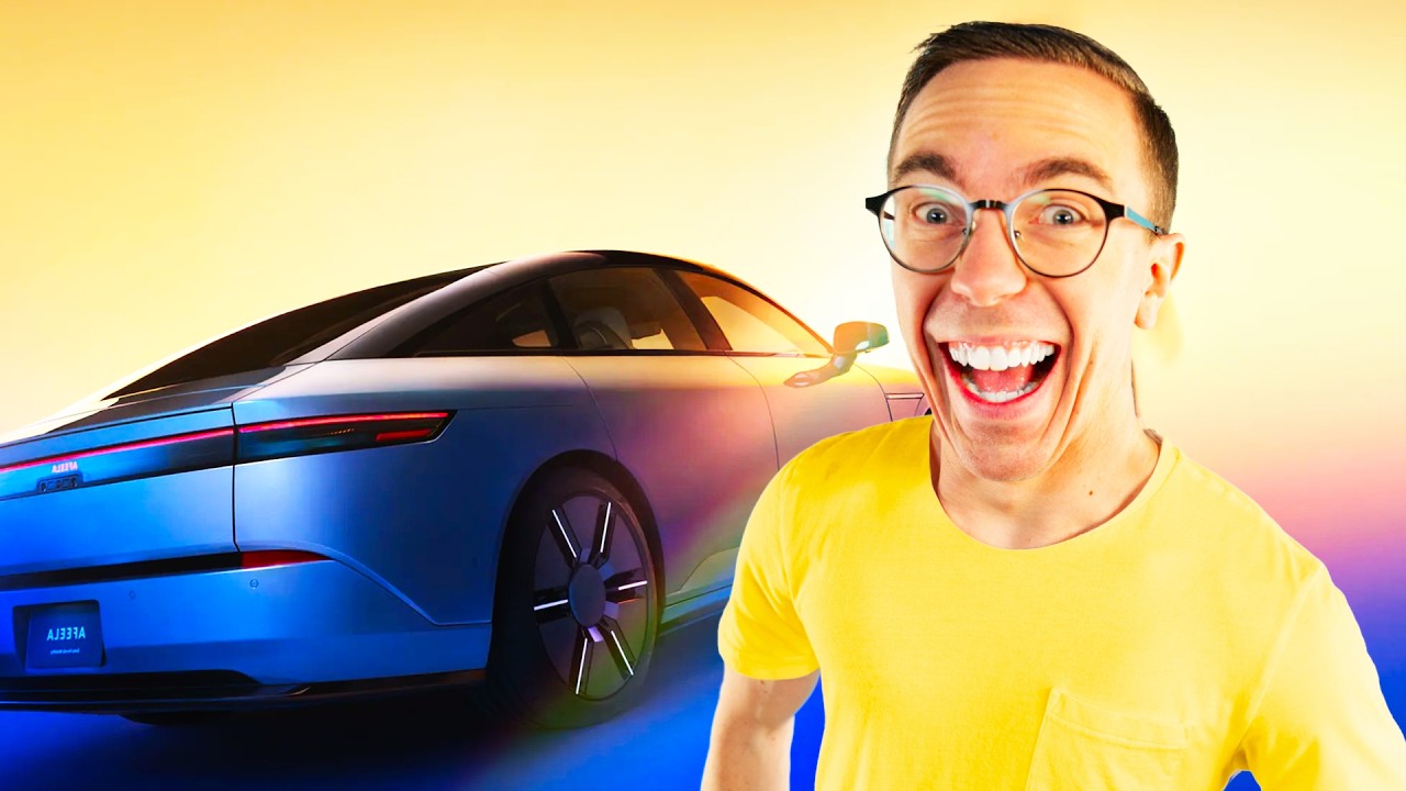 Sony Honda AFEELA First Look: Tech-Focused EV Prototype Reviewed